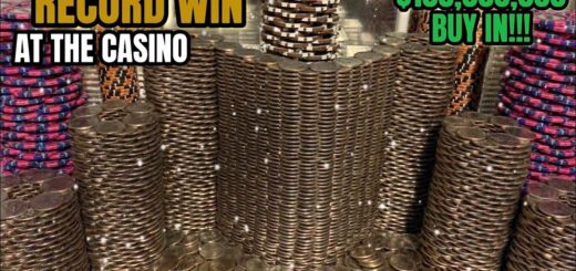 BROKE THE CASINOS RECORD!!! HIGH RISK COIN PUSHER $100,000,000.00 BUY IN!!! (WORLD RECORD) MUST SEE!