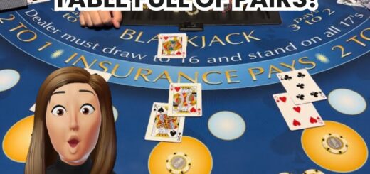 Blackjack | $500,000 Buy In | SUPER High Roller Session Win! Table Full of Pairs With Risky Bets!