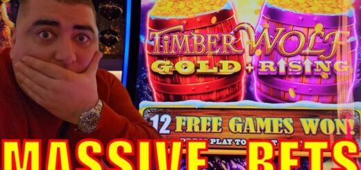 Bonuses With MASSIVE BETS On High Limit Slots