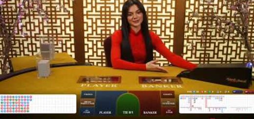 Real Money Baccarat: LIVE Dealer + Strategy = HEARTBEAT = 99.9% Winning Or Losing? #winning