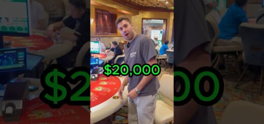 $20K HIGH LIMIT BACCARAT PRESS! #comedy #casino #gambling #baccarat