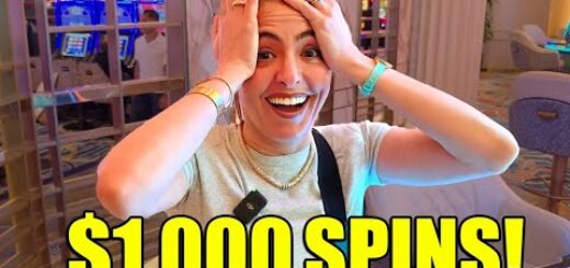 I FINALLY Won a $1,000/Spin BONUS and We LOST OUR MINDS!!!
