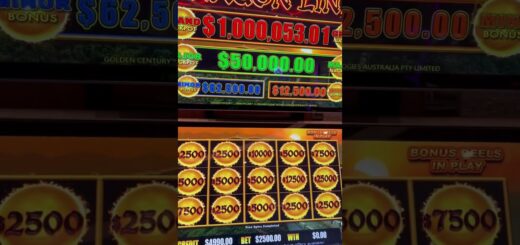 Million Dollar Grand Jackpot At $2500 Max Bet