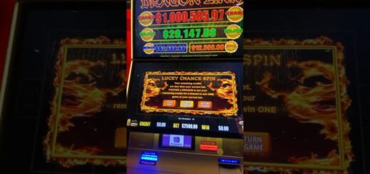 Trying a $2,500 spin for $1 on this HIGH LIMIT dragon link slot machine #shorts #slots #slotmachine