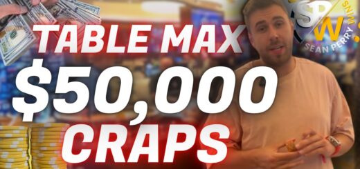 TABLE MAX $50,000 CRAPS SESSION! (UNREAL)