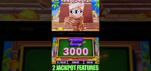 2 BACK TO BACK JACKPOT FEATURES SHORTS