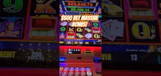 $500 Spin! LARGEST High Stakes Lightning Link Jackpot In YouTube History! #gambling  #slots
