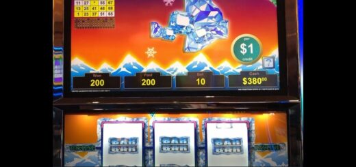 VGT "Polar High Roller"  Red Spin Wins  Choctaw Casino, Durant.  JB Elah Slot Channel