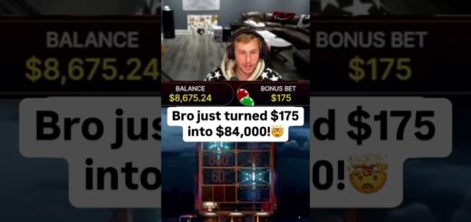 Bro turned 175$ into 84,000$! #gambling #casino #onlinecasino #blackjack #responsiblegambling