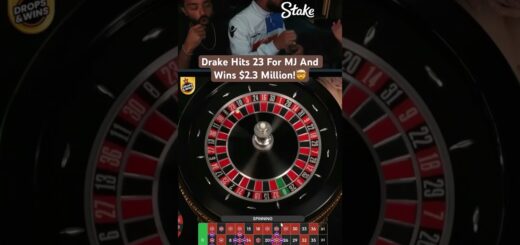 Drake Hits 23 For MJ And Wins $2.3 Million! #drake #roulette #casino #maxwin #highroller #hugewin