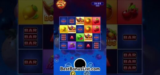 GOT THE BONUS ON JUICY POP #slot #casino #fruitslot #bonus