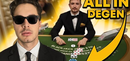 INSANE ALL IN DEGEN SESSION ON HIGH ROLLER BLACKJACK!