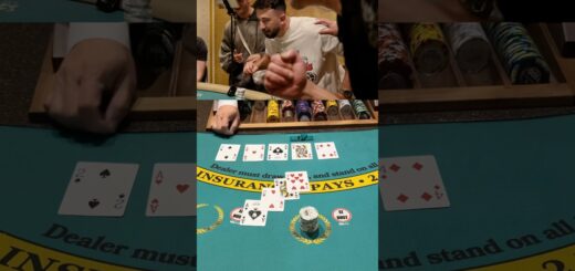 One of the most epic runs I’ve had in Las Vegas! #casino #blackjack #gambling #lasvegas #win