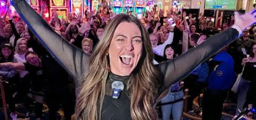 We Hit 1,000,000 and Gave Away Half Of Our Winnings In Vegas!