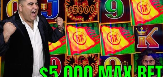 $5,000 Max Bet Bonus On Million Dollar Phoenix Link Slot