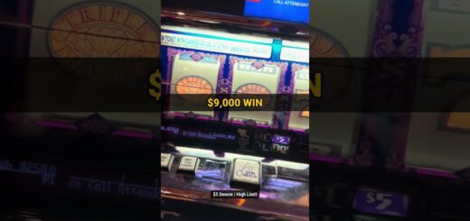 Bet $20 and Won 450x My Bet on a High Limit Slot Machine! $9,000 WIN at Foxwoods Casino