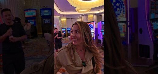INSANE SIX-FIGURE JACKPOT Has Us Screaming!!! #slots #vegas #casino
