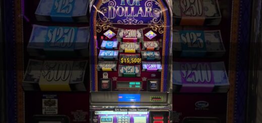 Then the 1 in 12,000 Happened on Double Diamond 25 Denomination HANDPAY JACKPOT #Shorts