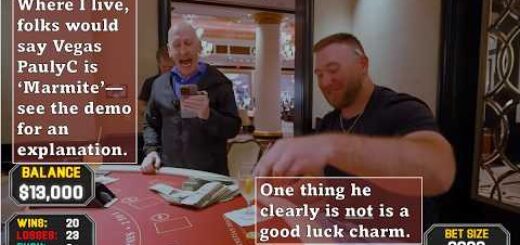 VegasPaulyC is a Sin City legend he says but the high-rollers on his show are not legendary winners