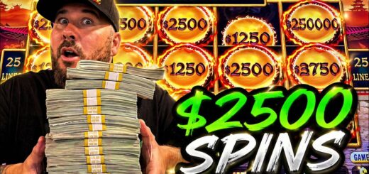 ($2500 SPINS) WILL WE GET BANNED FOR WINNING TOO MUCH?
