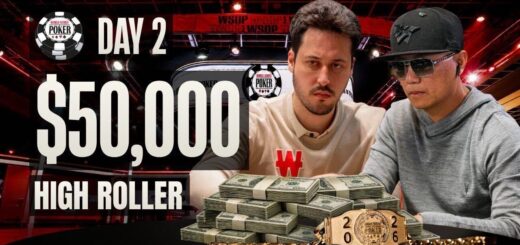 $50,000 NLH HIGH ROLLER 8-HANDED - DAY 2
