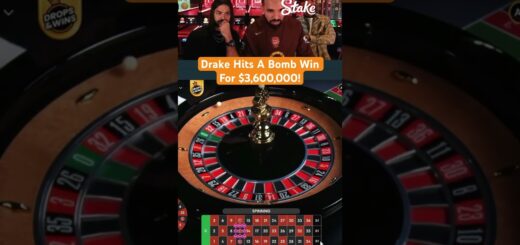 Drake Hits A Bomb Win For $3,600,000! #drake #roulette #casino #maxwin #highroller #bigwin