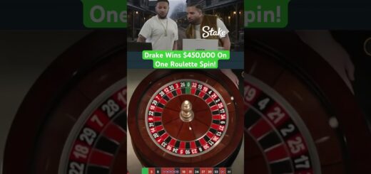 Drake Wins $450,000 On One Roulette Spin! #drake #roulette #casino #maxwin #highroller #hugewin