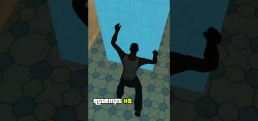 Jumping on THE HIGH ROLLER CASINO sign (Grenade Boost) [Part 92] #GTASanAndreas #CJ #Parkour