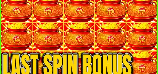 We Went All In... LAST SPIN BONUS!!! Happy & Prosperous Dragon Link Slot